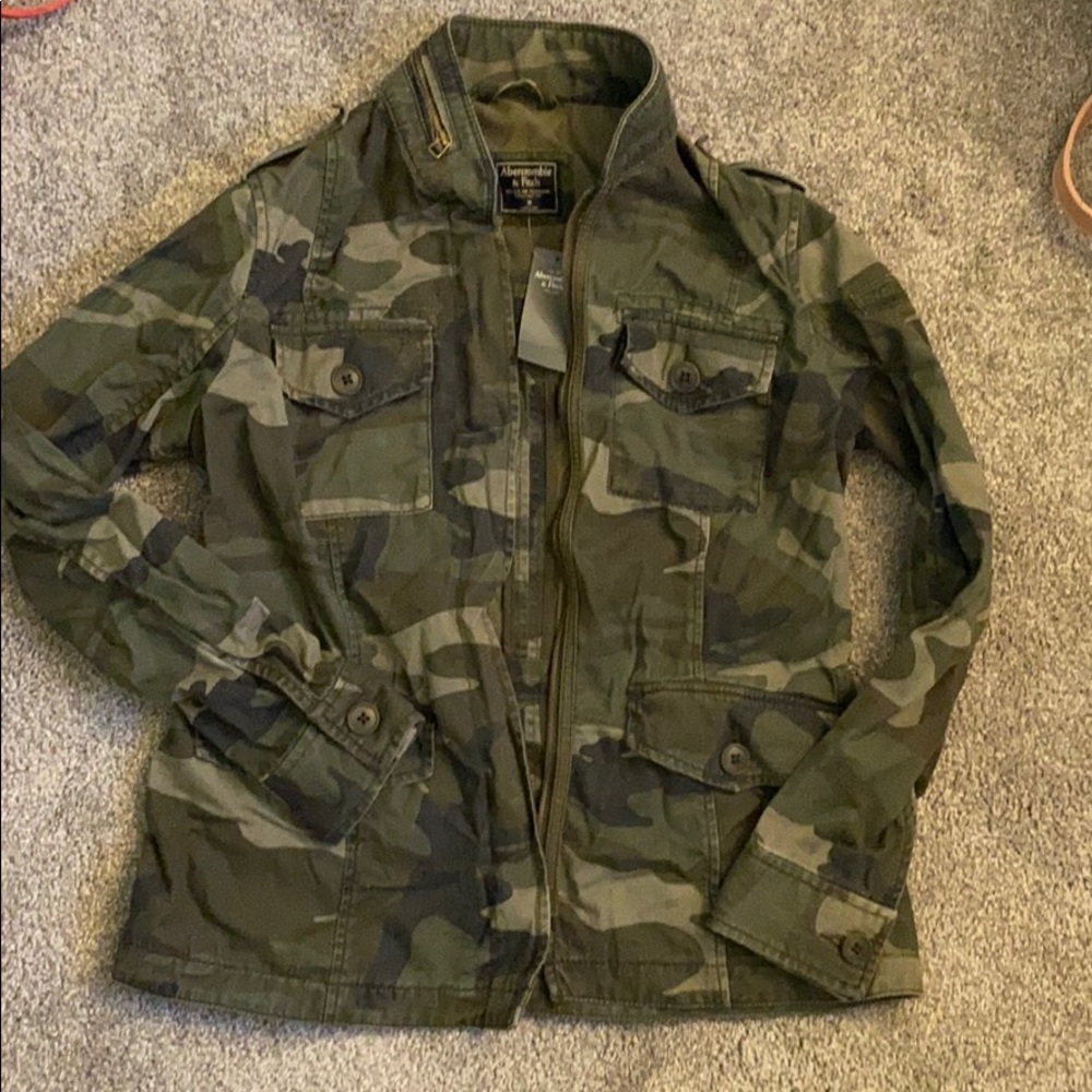 Abercrombie camo jacket